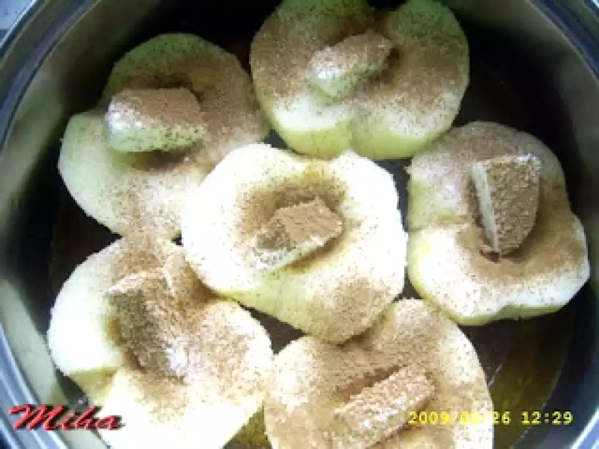 Tort cu mere si crema de zahar ars - poza 2