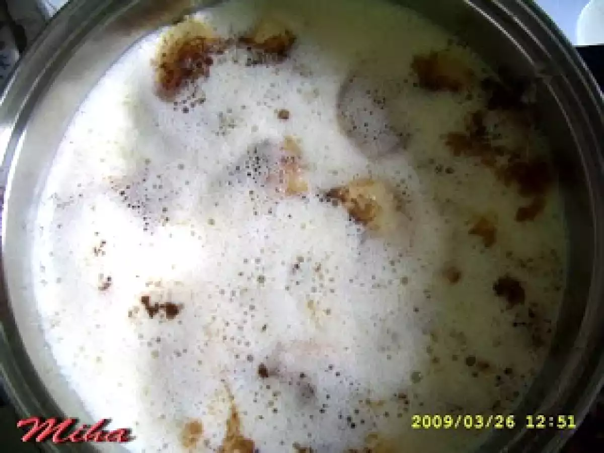 Tort cu mere si crema de zahar ars - poza 4