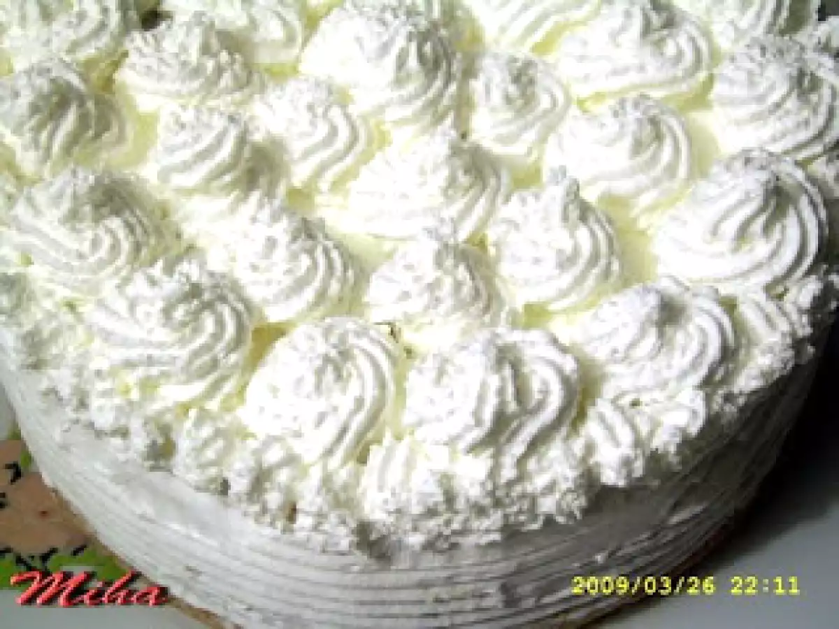 Tort cu mere si crema de zahar ars - poza 6