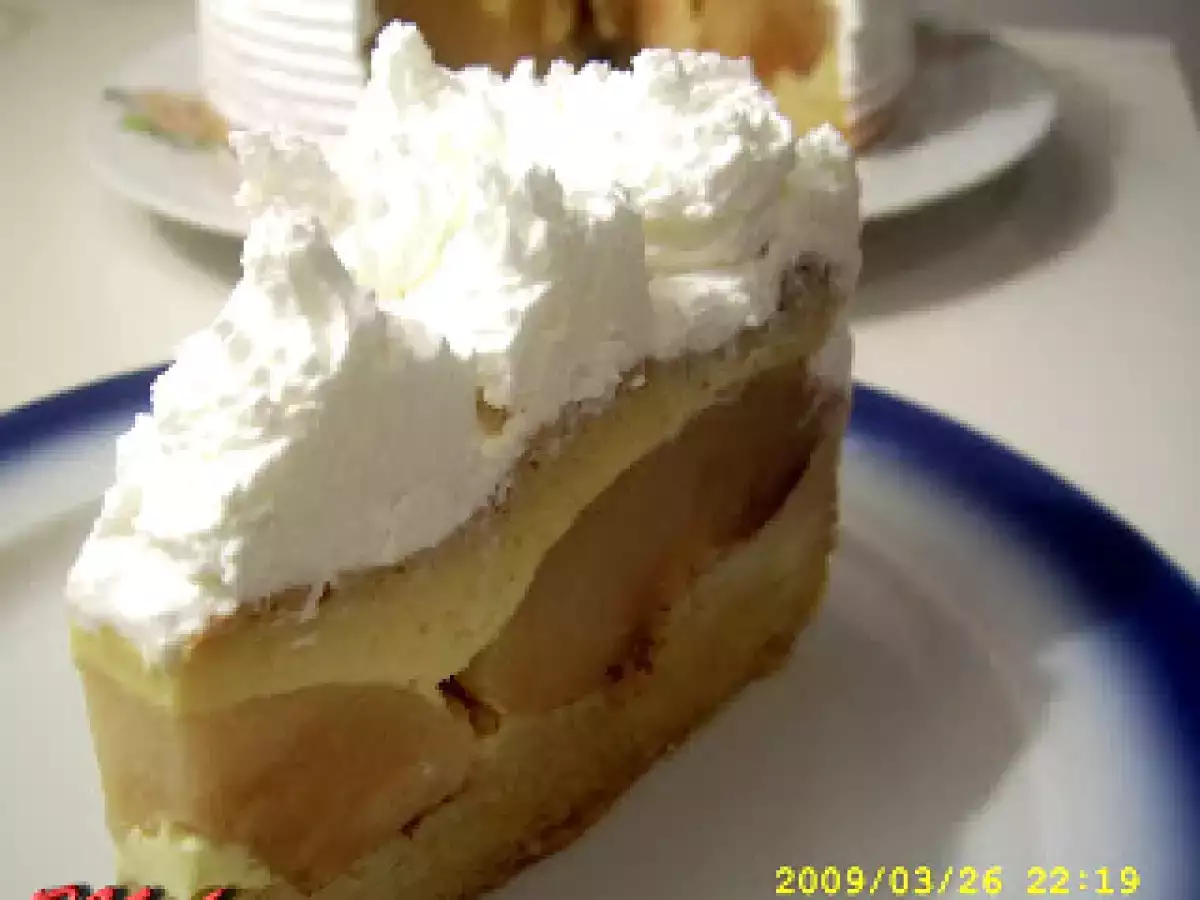 Tort cu mere si crema de zahar ars - poza 7