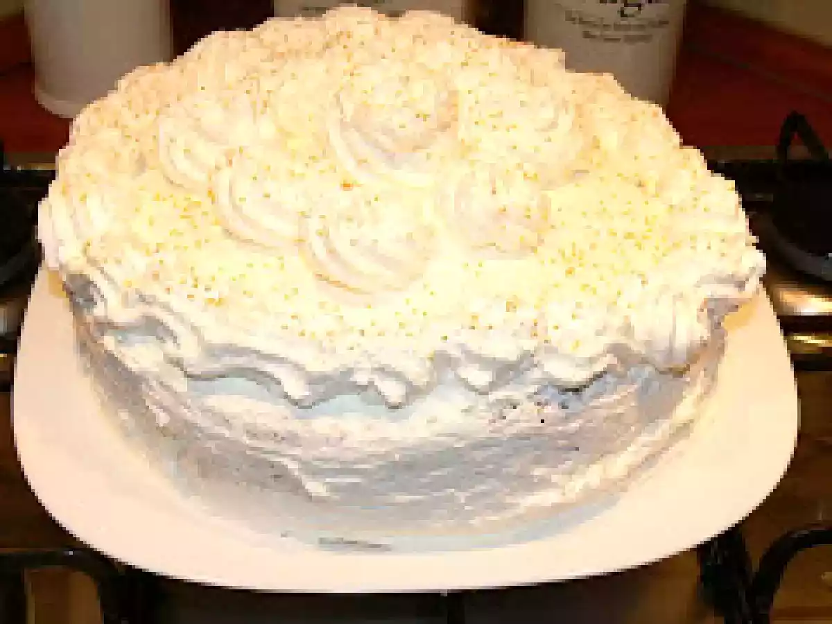 Tort cu mere si frisca - poza 2