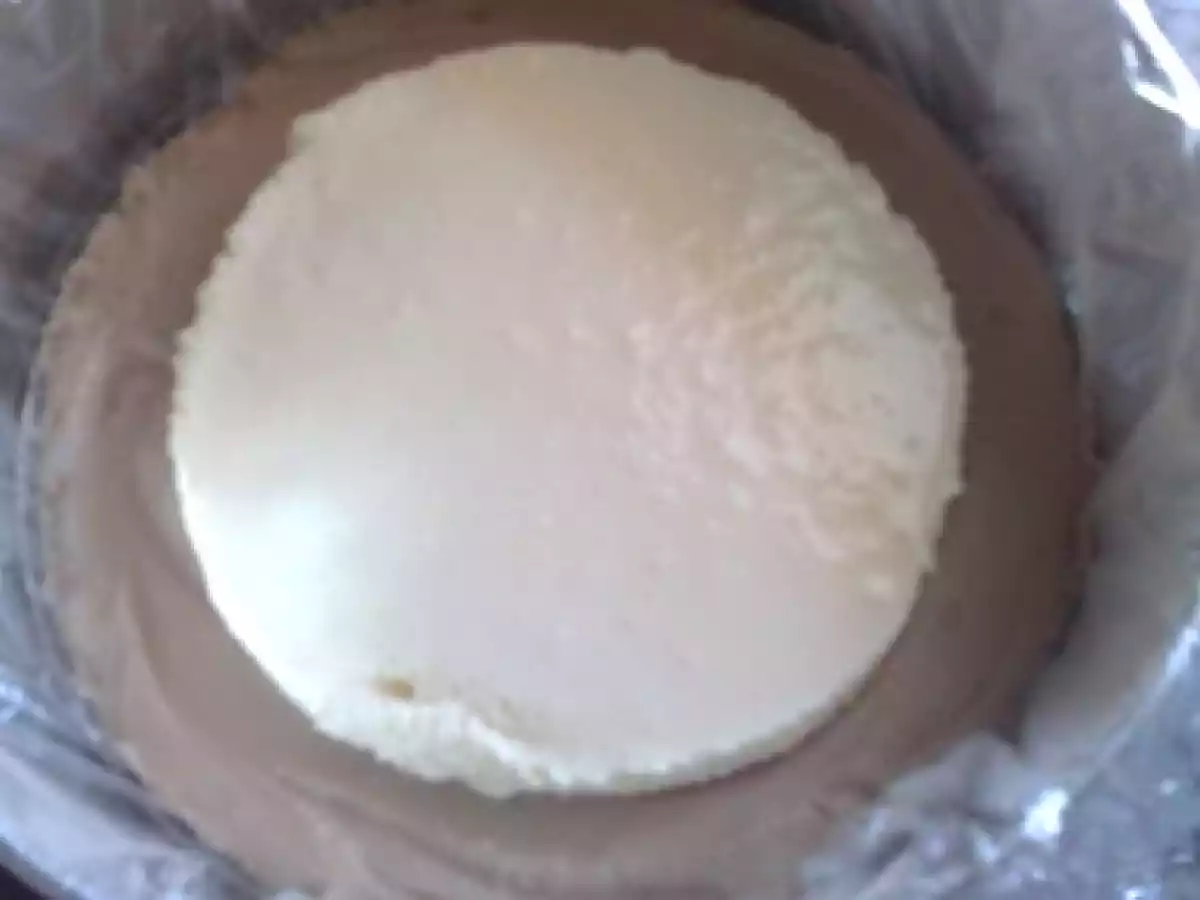 Tort cu mousse de ciocolata si vanilie - poza 8