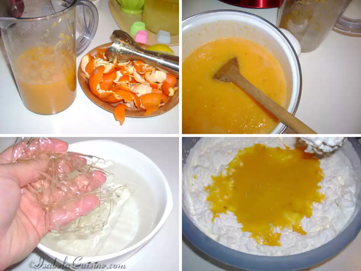 Tort cu mousse de mandarine - poza 4