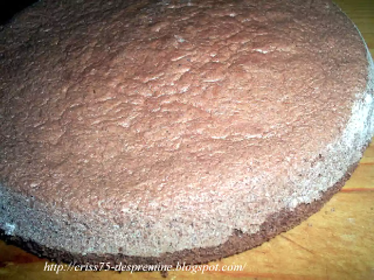 Tort cu mousse de menta si mousse de ciocolata - poza 3