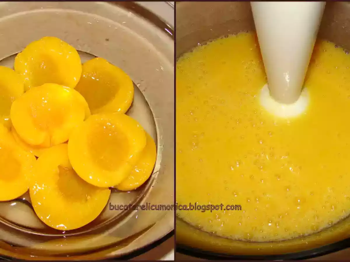 Tort cu mousse de piersici - poza 3