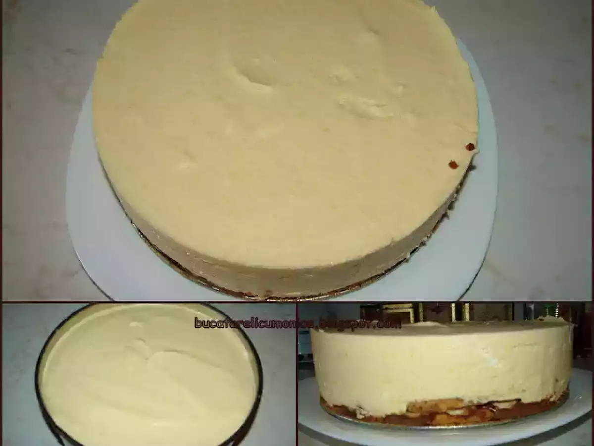 Tort cu mousse de piersici - poza 6