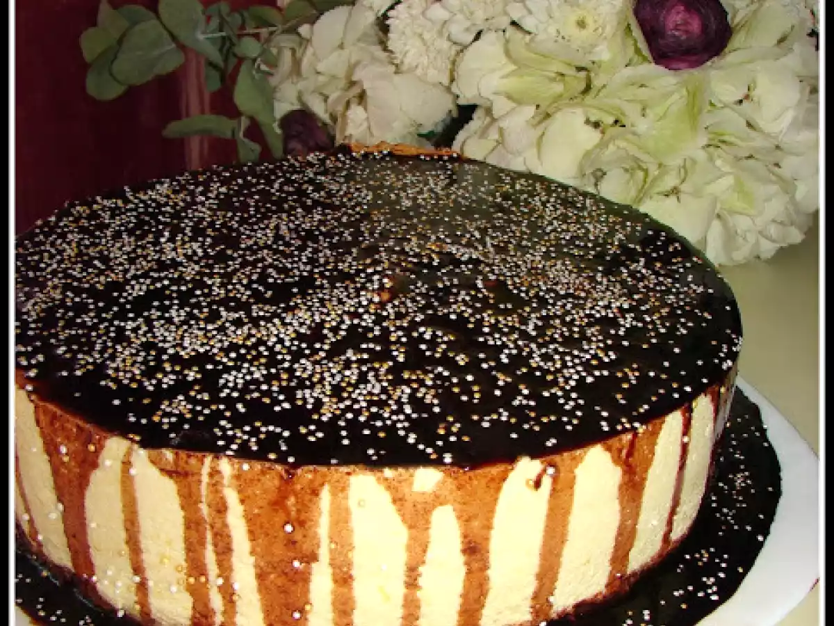 Tort cu mousse de piersici - poza 7