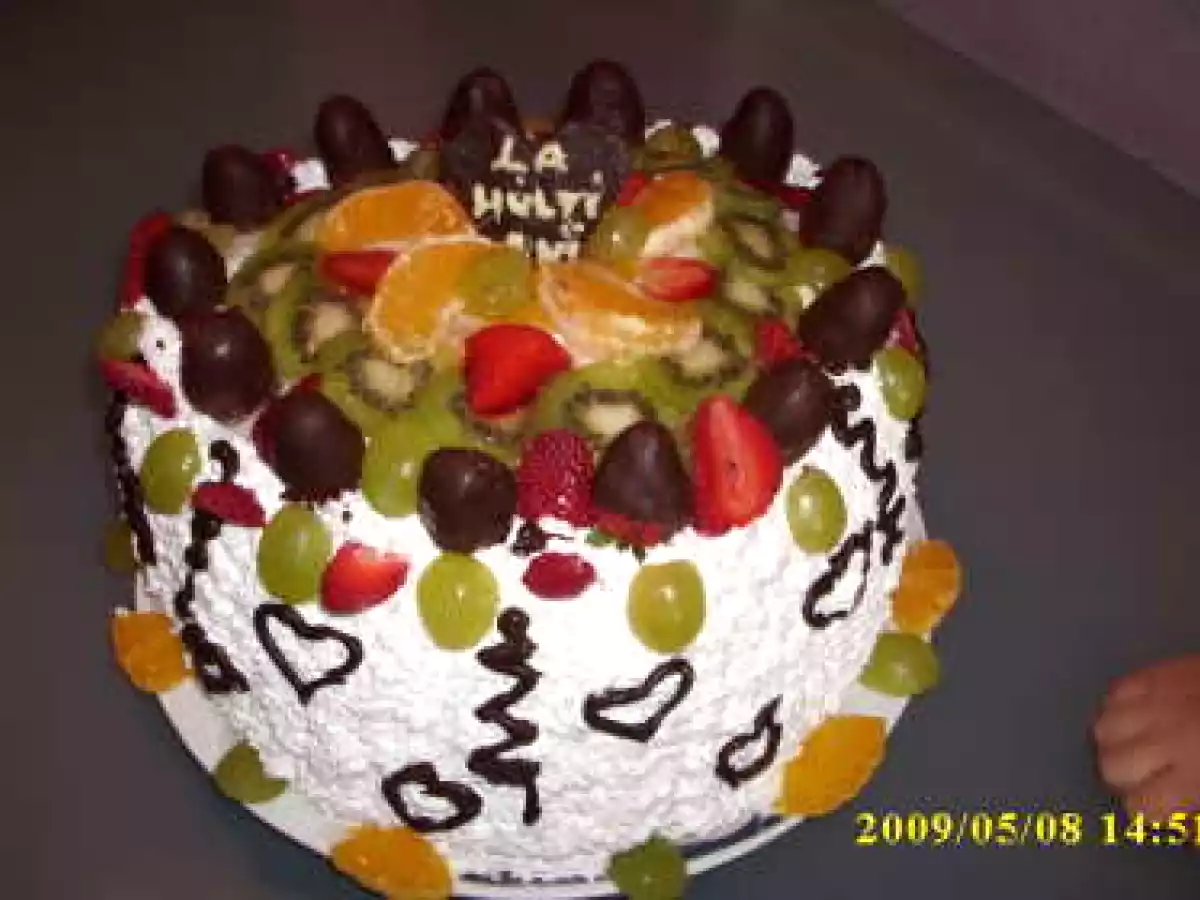 tort cu multe fructe - poza 2