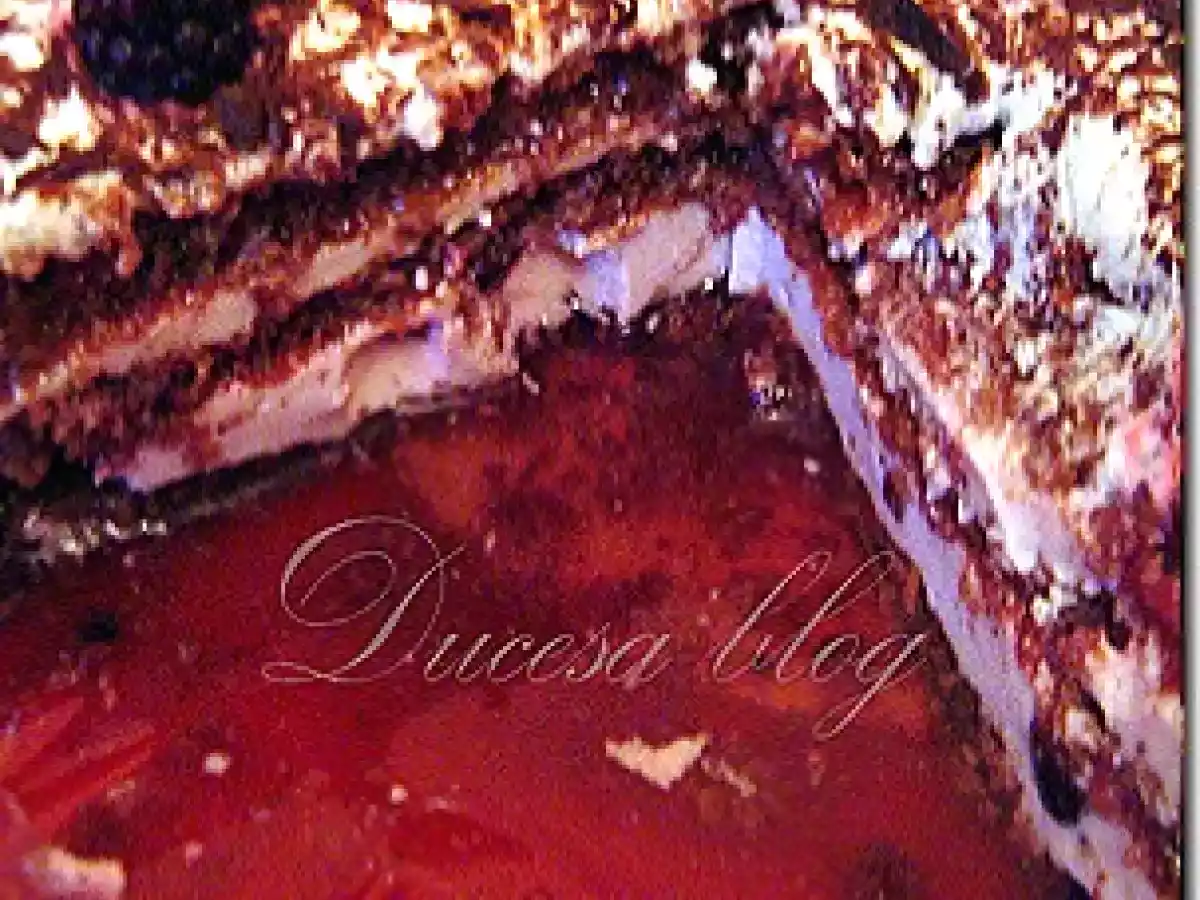 Tort cu ricotta si fructe de padure - poza 2