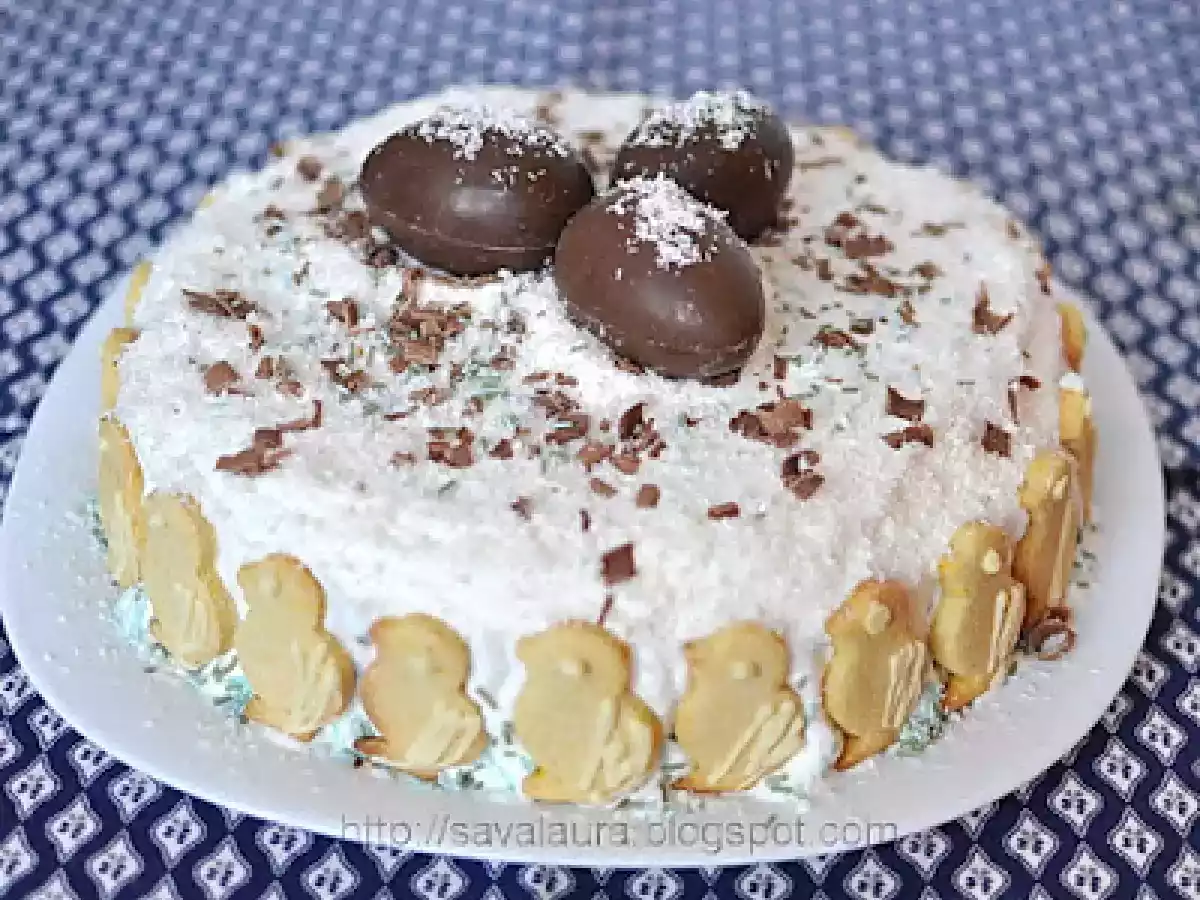 Tort de ciocolata, cu dulceata de cirese - poza 2