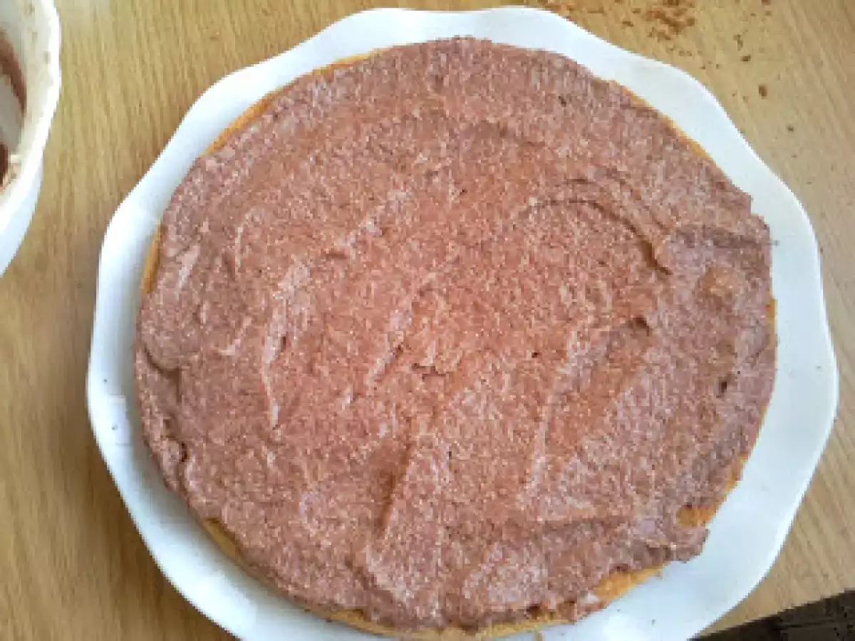 TORT DE CIOCOLATA SI MASCARPONE / TARTA DE CHIOCOLATE Y MASCARPONE - poza 11