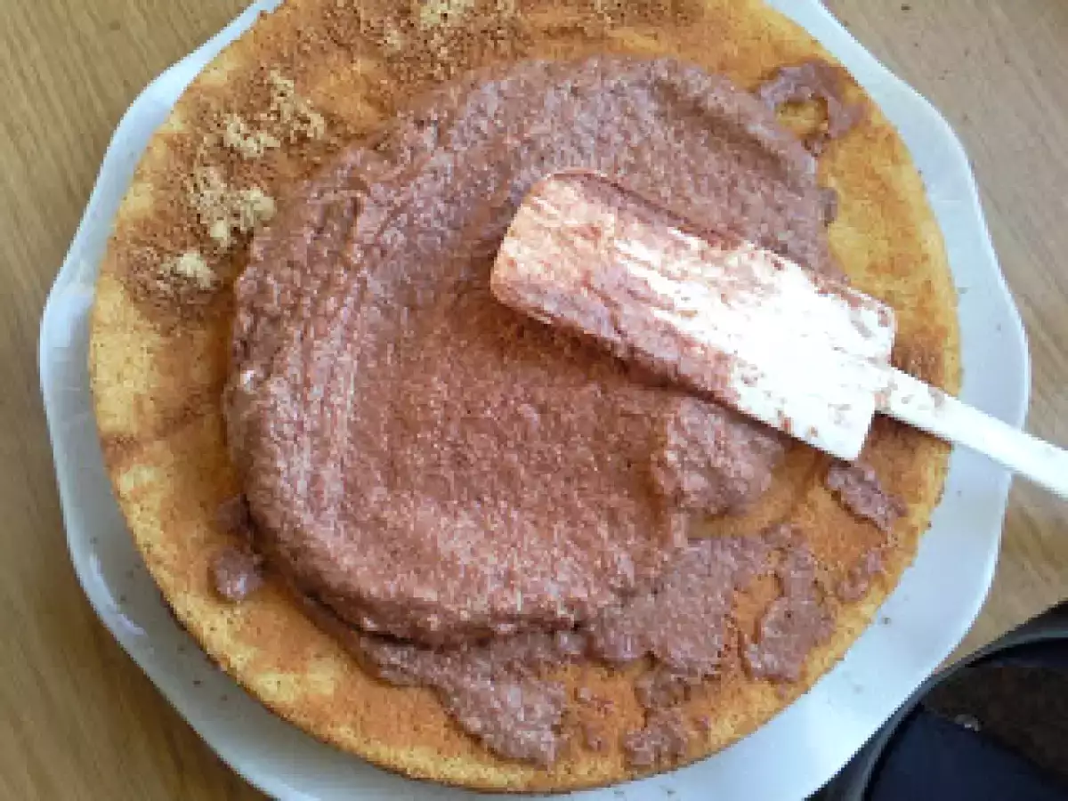 TORT DE CIOCOLATA SI MASCARPONE / TARTA DE CHIOCOLATE Y MASCARPONE - poza 12