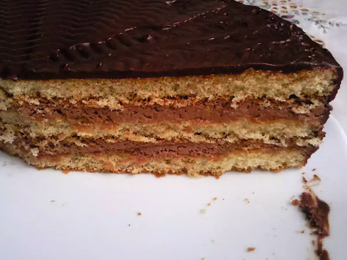 TORT DE CIOCOLATA SI MASCARPONE / TARTA DE CHIOCOLATE Y MASCARPONE - poza 14