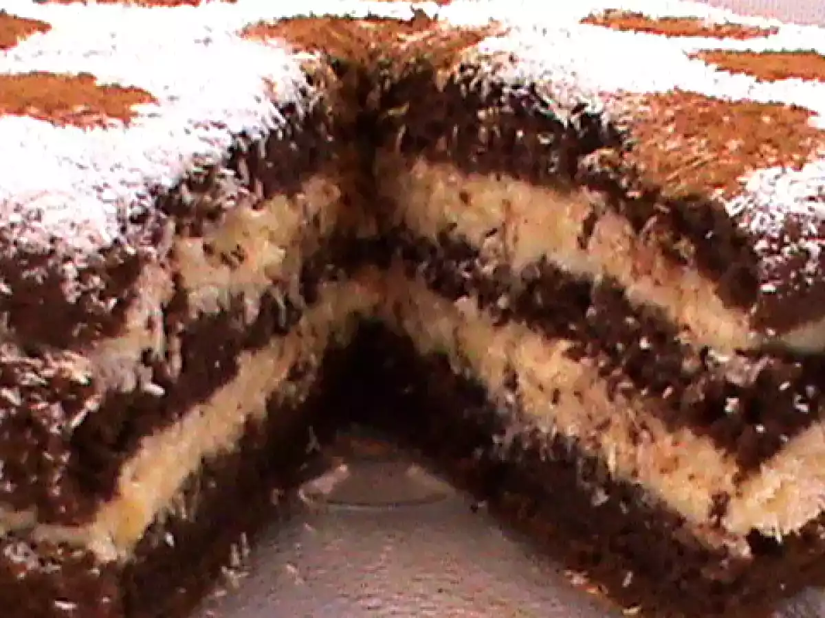 Tort de ciocolata si nuca de cocos - poza 2