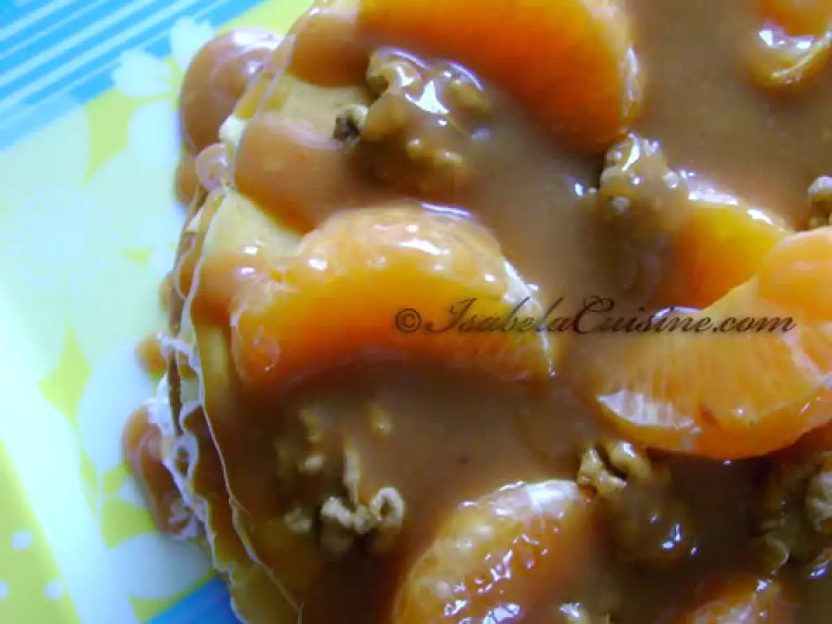 Tort de clatite cu portocale si sos caramel - poza 2
