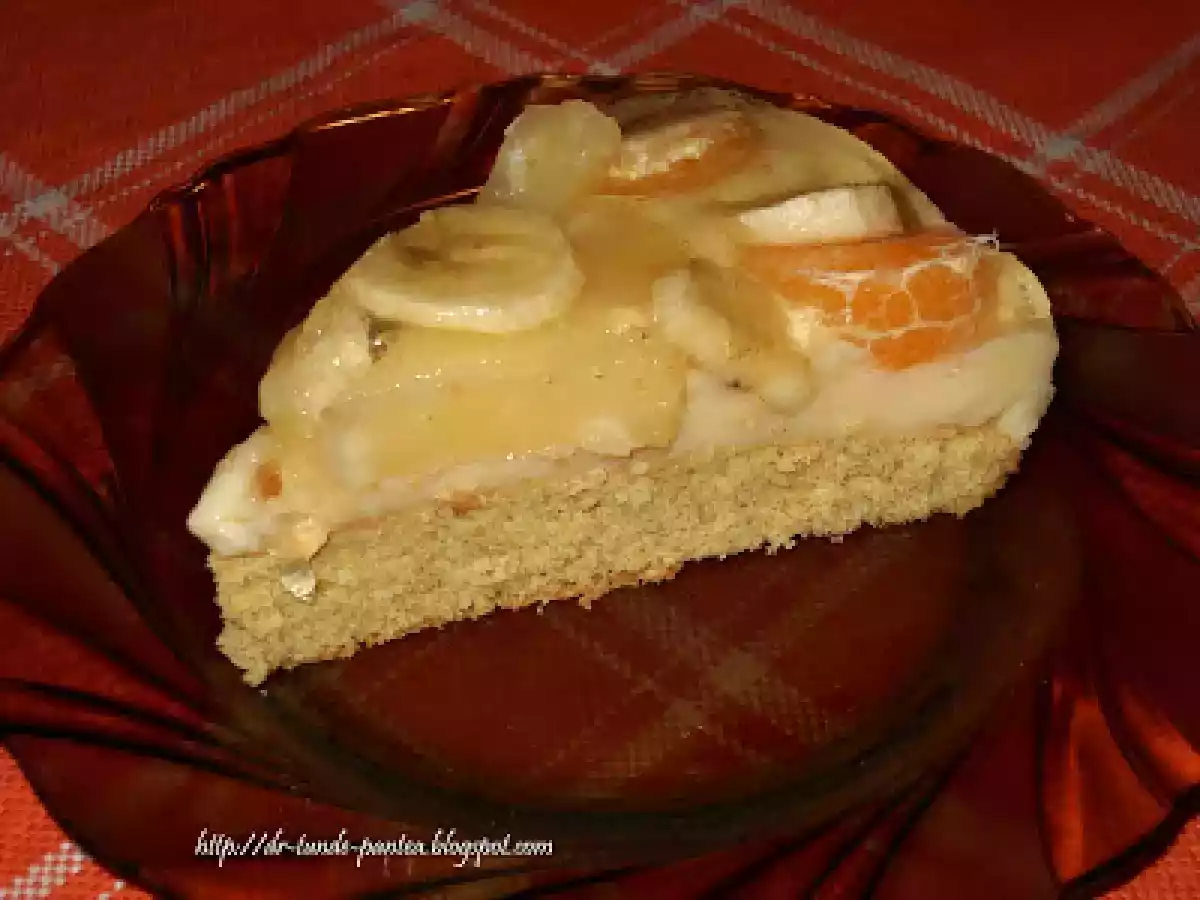 Tort de fructe dietetic