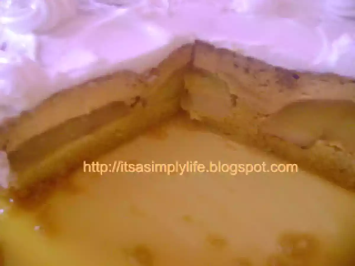 Tort de mere si crema de zahar ars - poza 2