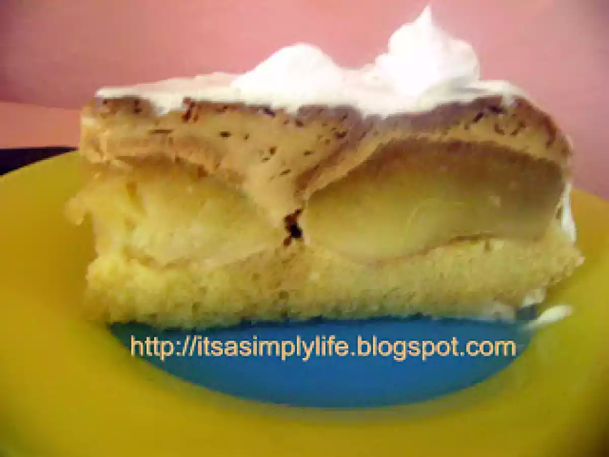 Tort de mere si crema de zahar ars - poza 3