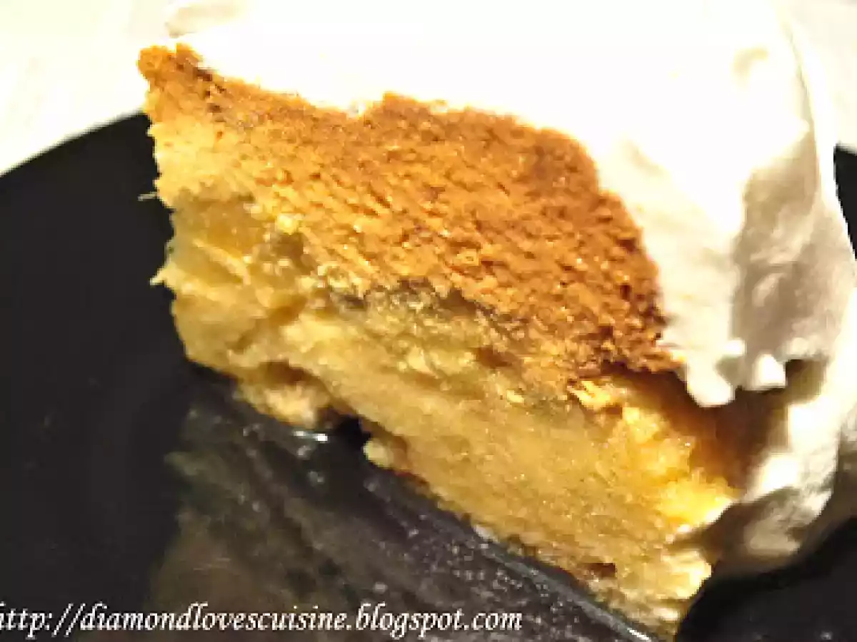 Tort de mere si crema de zahar ars - poza 2