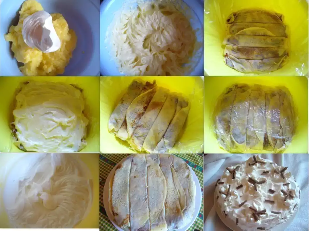 Tort din clatite - poza 3