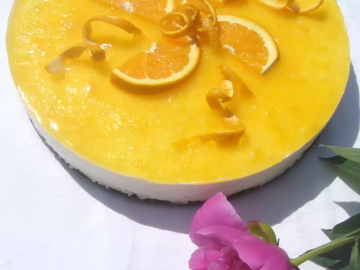 Tort diplomat cu jeleu de portocale - poza 2