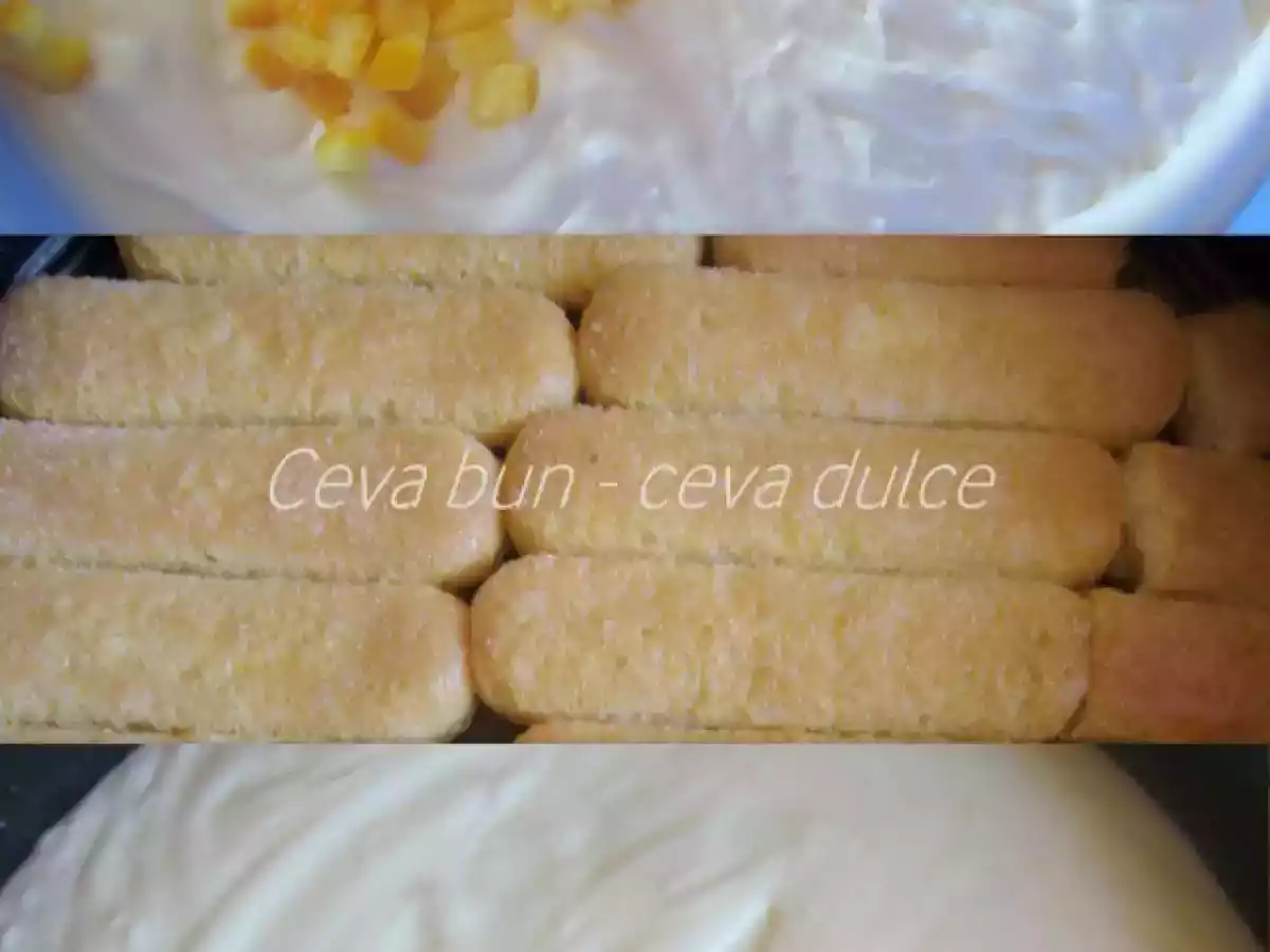 Tort diplomat cu jeleu de portocale - poza 4