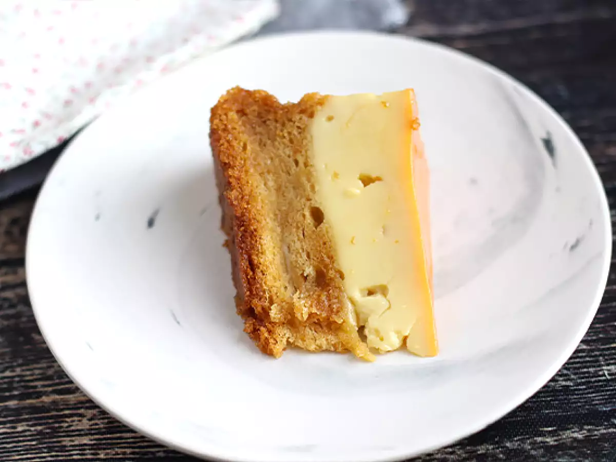 Tort flan cu vanilie - poza 5