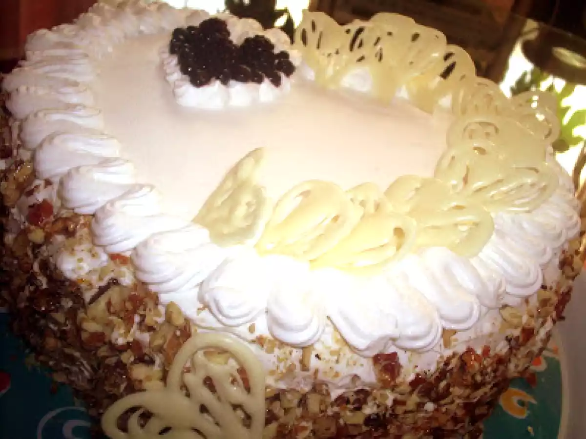 Tort - inima cu mousse de mure si crantz - poza 5