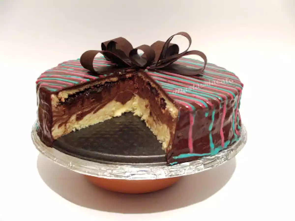 Tort lapte de pasare cu cacao - poza 2