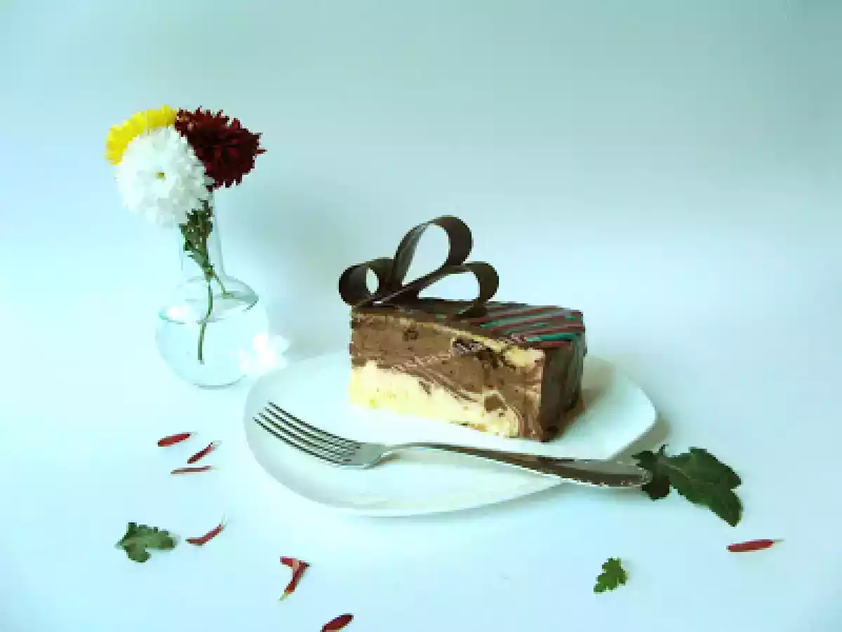 Tort lapte de pasare cu cacao - poza 3