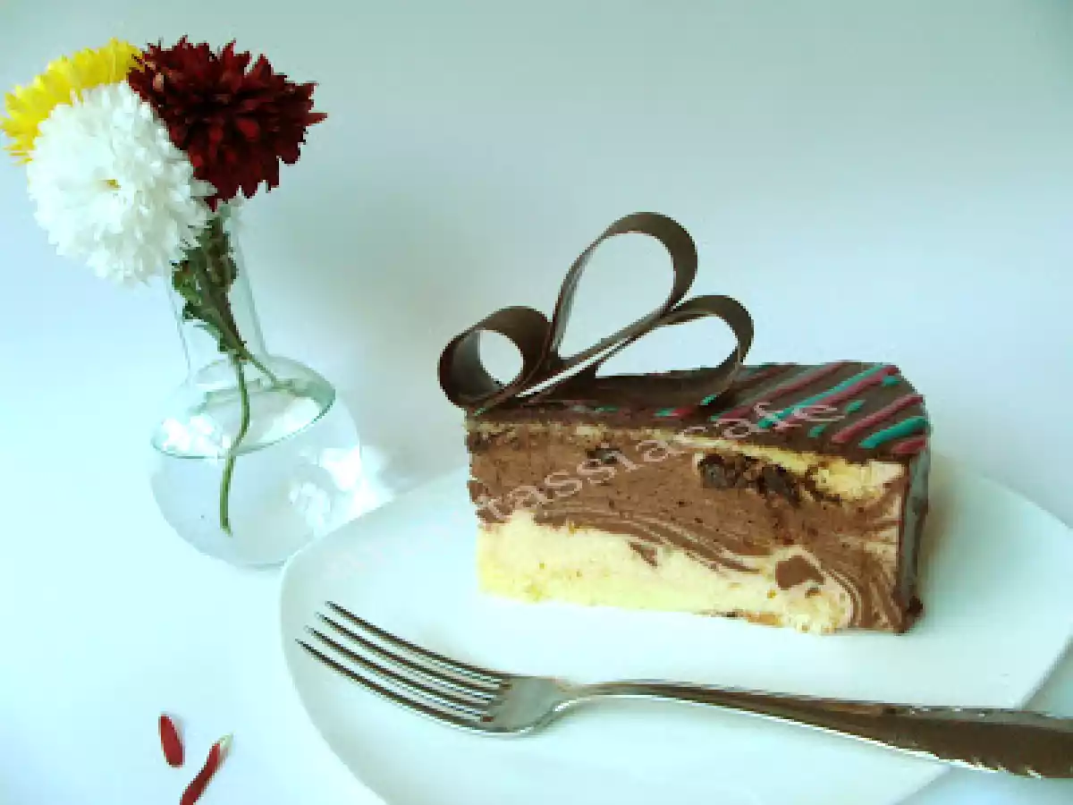 Tort lapte de pasare cu cacao - poza 5