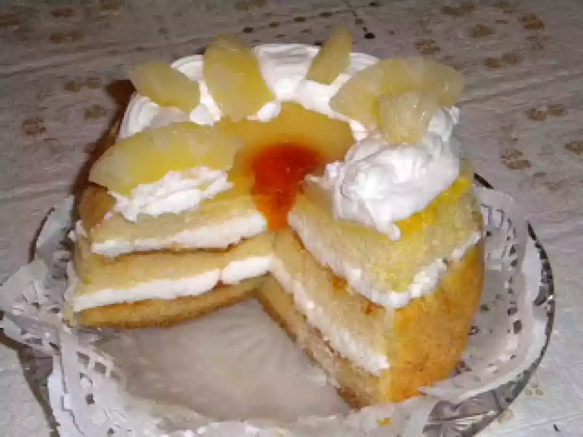 Tort Pina-colada - poza 2