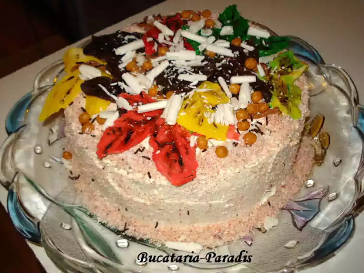 TORT SPIRALA CU ANANAS