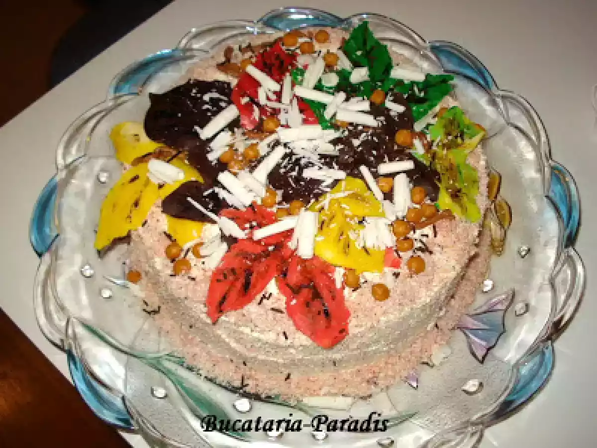 TORT SPIRALA CU ANANAS - poza 2