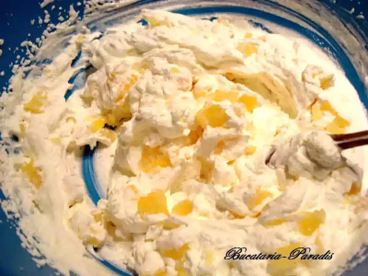 TORT SPIRALA CU ANANAS - poza 3