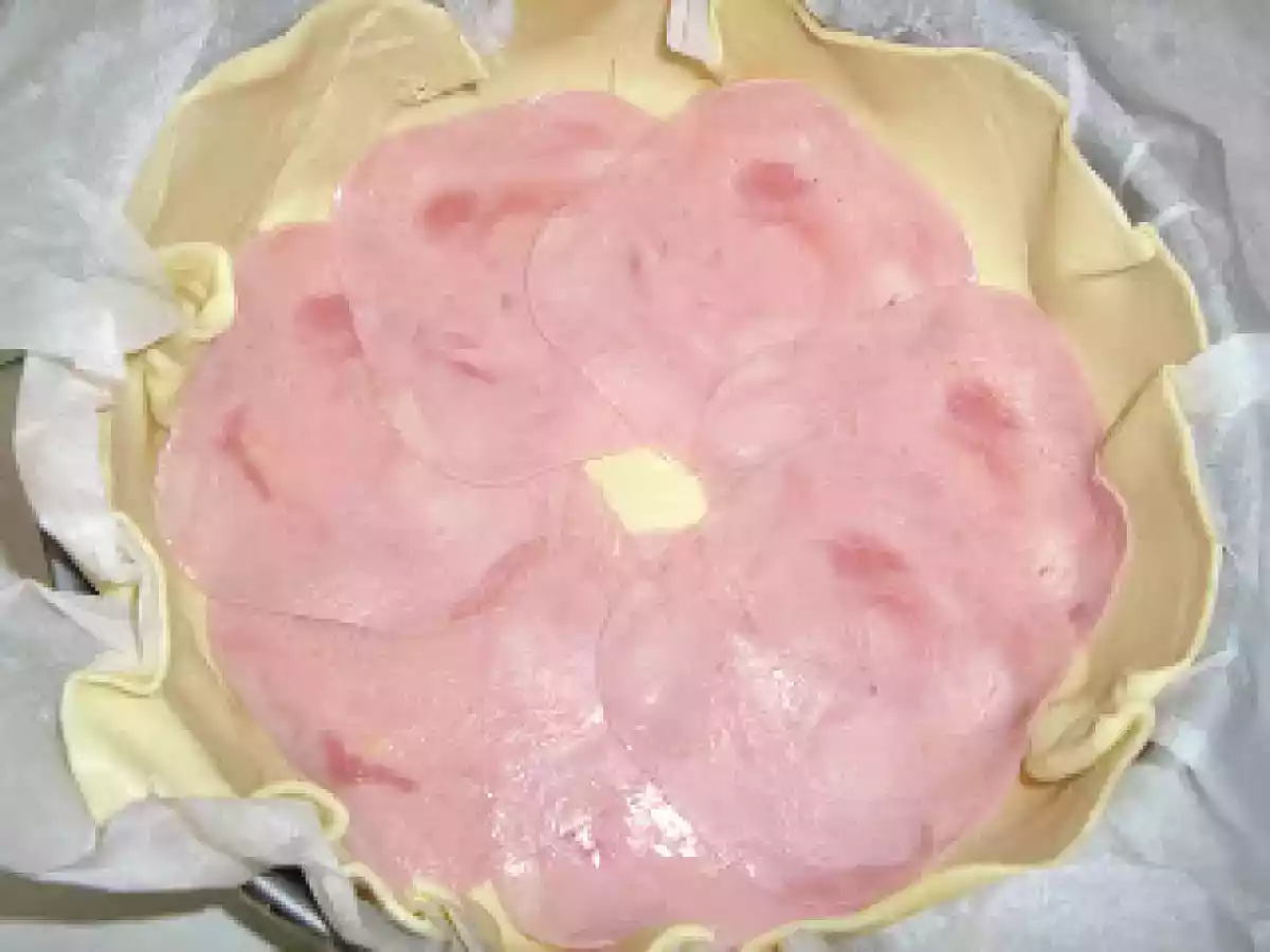 TORTA SALATA AL PROSCIUTTO COTTO - poza 2