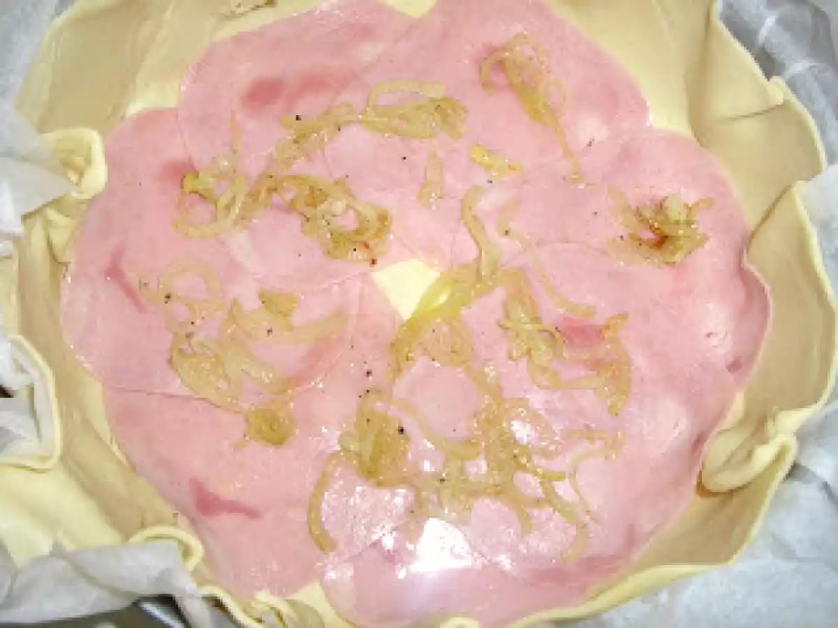 TORTA SALATA AL PROSCIUTTO COTTO - poza 3