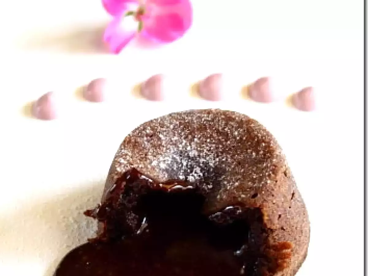 Tortino di cioccolato con cuore fondente