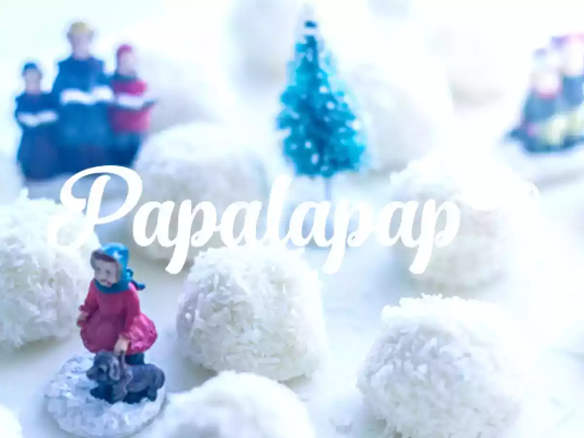 Trufe cu ciocolată albă și nucă de cocos - poza 2