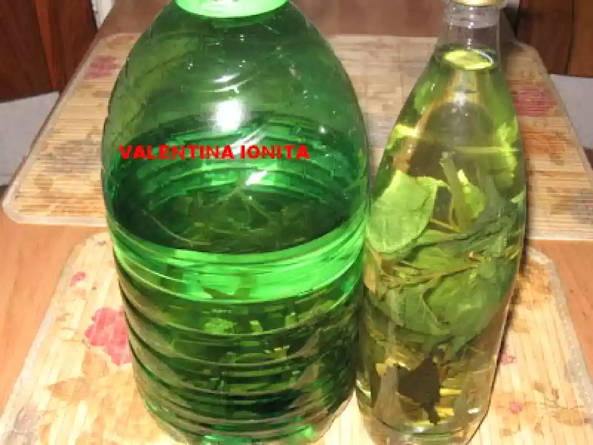 Tuica de pruna de Varatec si de Cetatuia cu melisa si cu schinduc