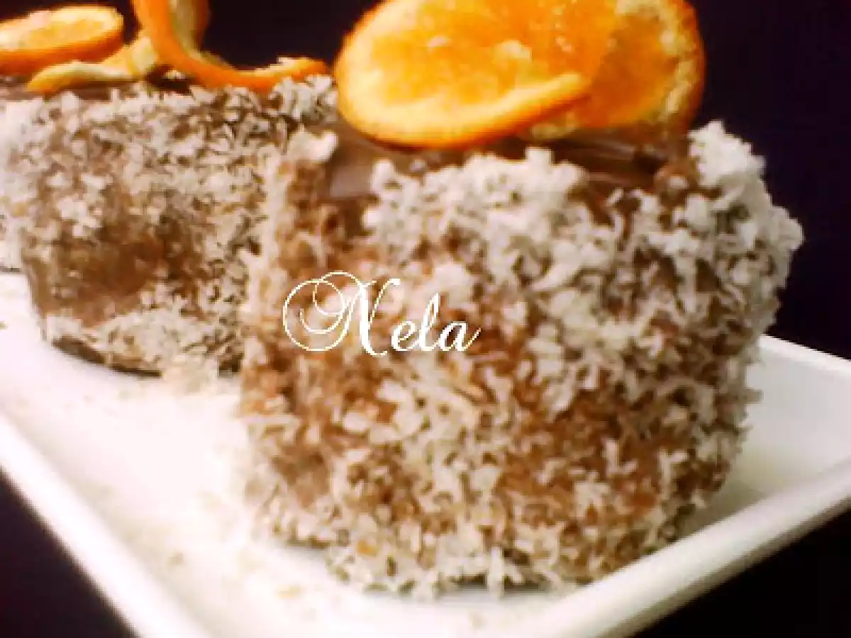 Turnulete cu ciocolata si nuca de cocos - poza 2