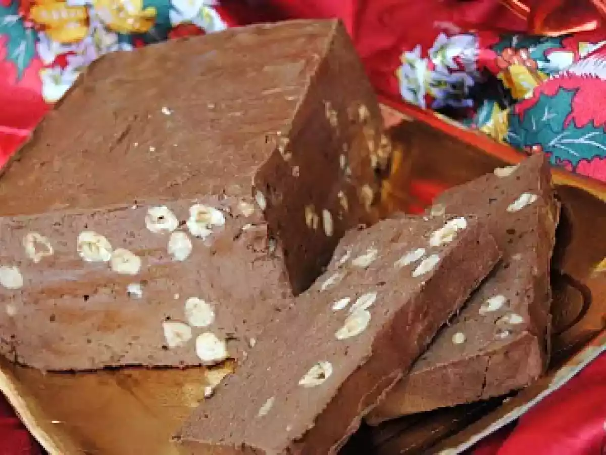 Turron de praline cu ciocolata