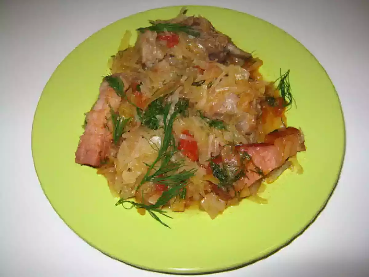 Varz dulce cu jambon i coaste de porc - poza 2