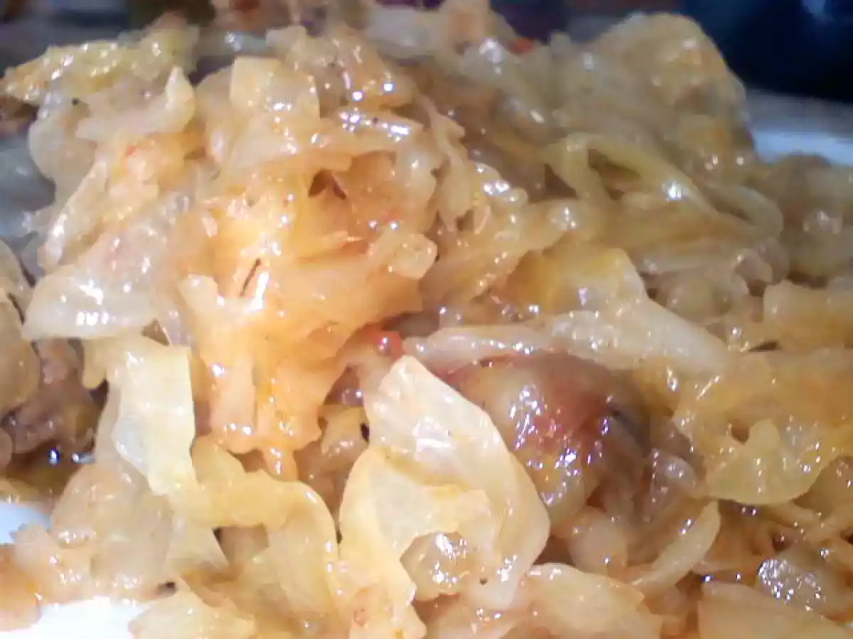 Varza (acra) calita cu carne de porc - poza 2