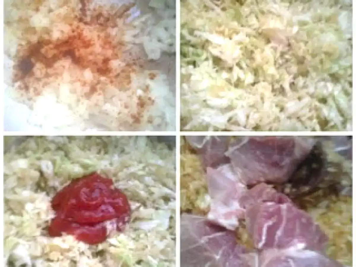 Varza calita cu carne de porc - poza 4