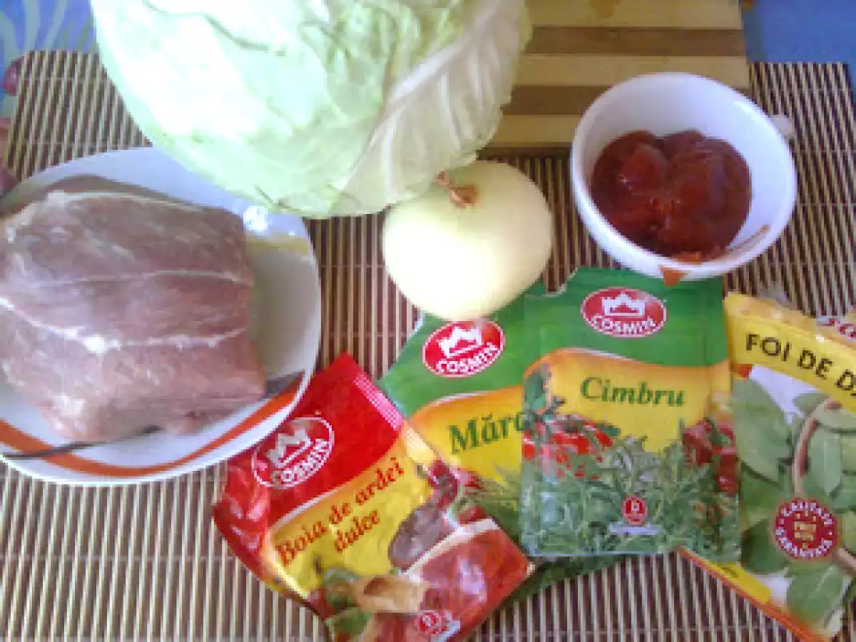 Varza calita cu carne de porc - poza 7