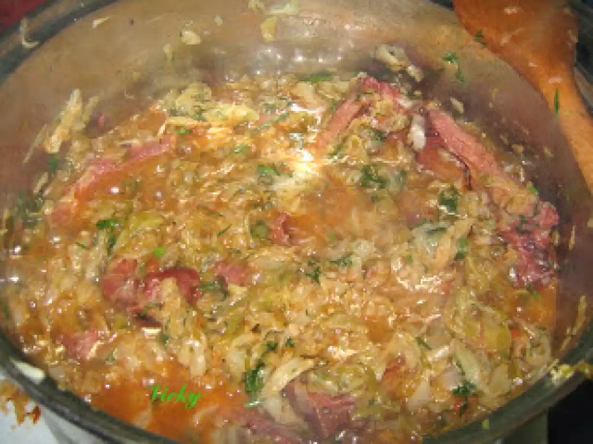 Varza cu scarita afumata - poza 5