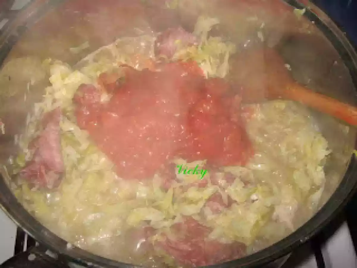 Varza cu scarita afumata - poza 6