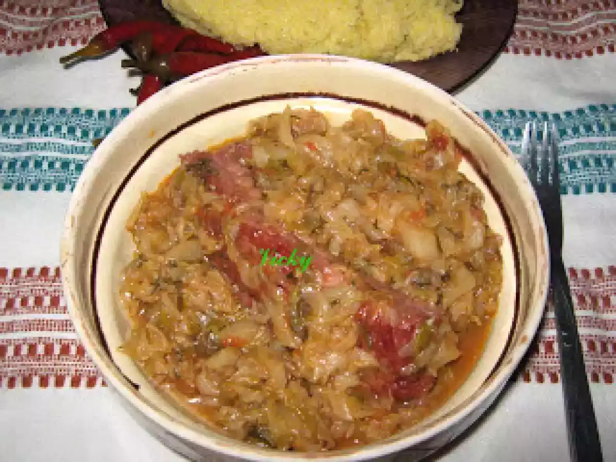 Varza cu scarita afumata - poza 13