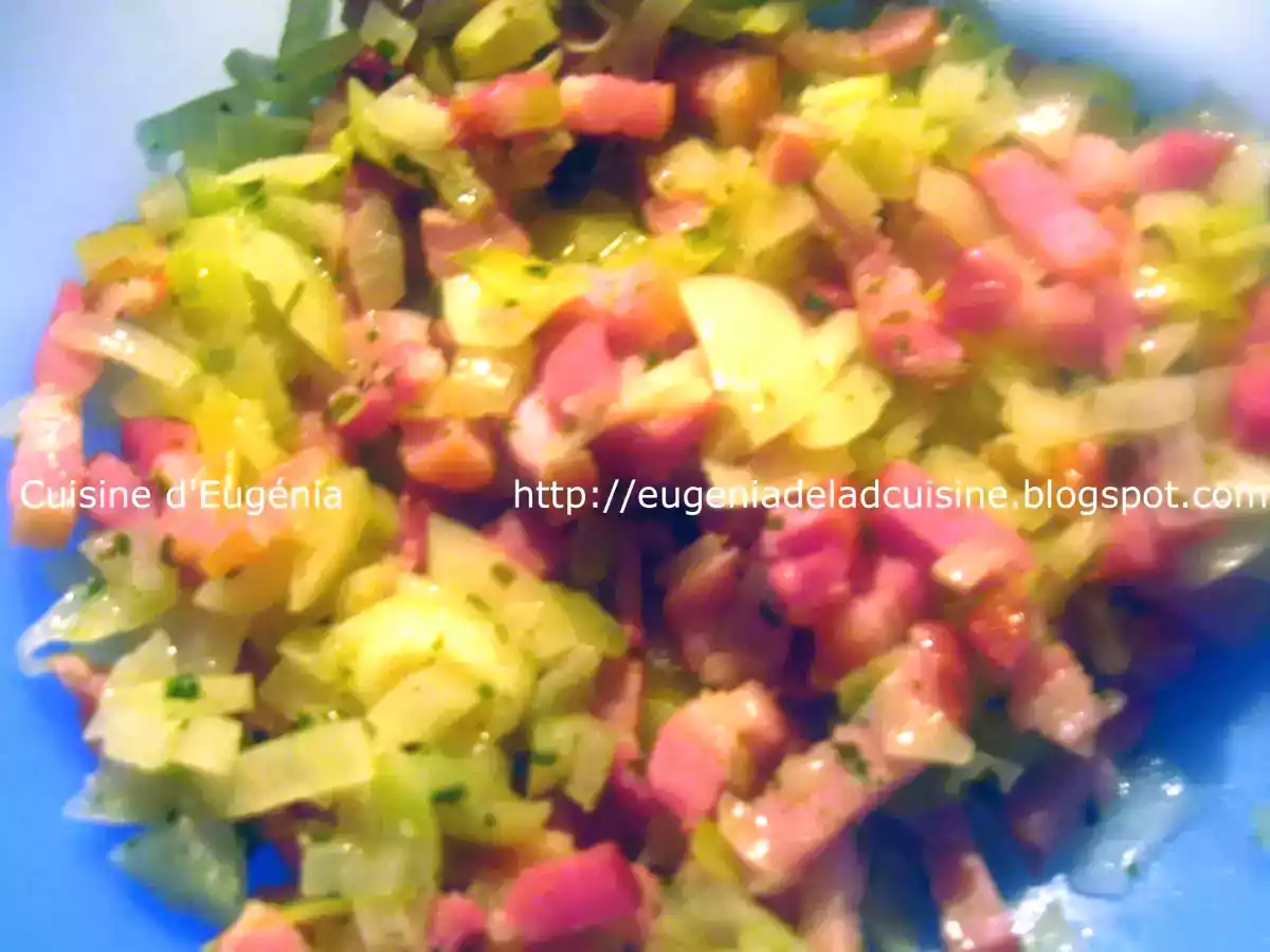 Varza de bruxelles cu jambon si bacon - poza 2